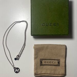 20” Gucci Interlocking “G” Necklace - .925 Silver